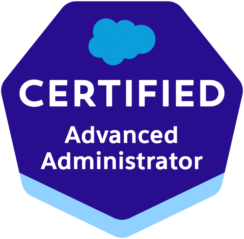 Salesforce Certified Advanced Administrator Badge