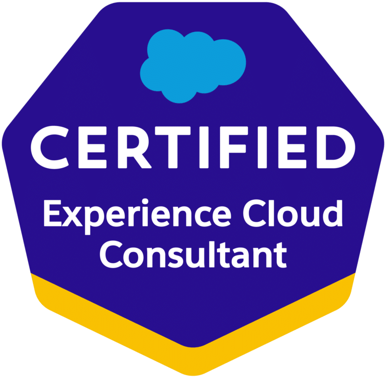 Salesforce Certified Experience Cloud Consultant Certificate Image