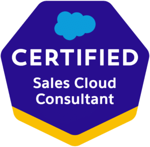 Salesforce Certified Sales Cloud Consultant Certificate Image