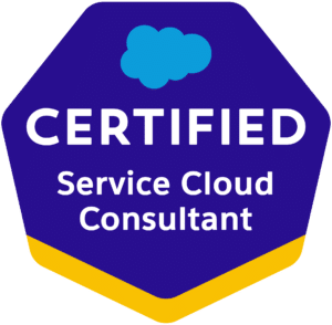 Salesforce Certified Service Cloud Consultant Certificate Image