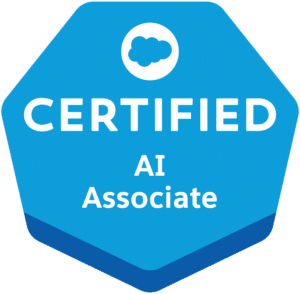 Salesforce Certified AI Associate Trailhead Badge