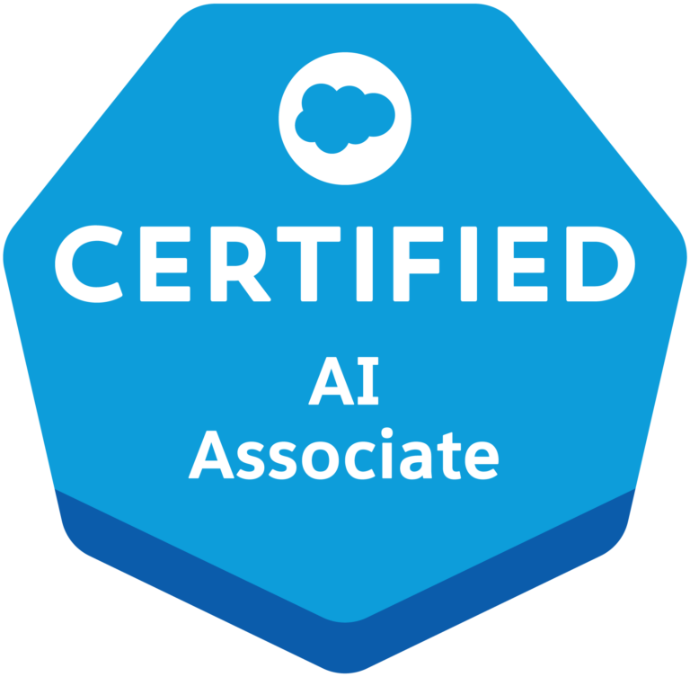 Salesforce Certified AI Associate Trailhead Badge