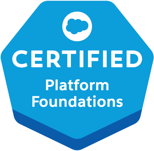 salesforce certified platform foundations badge